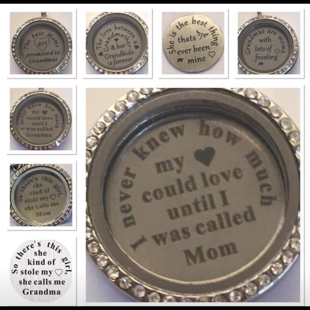 Floating Locket includes charms, crystals & more!